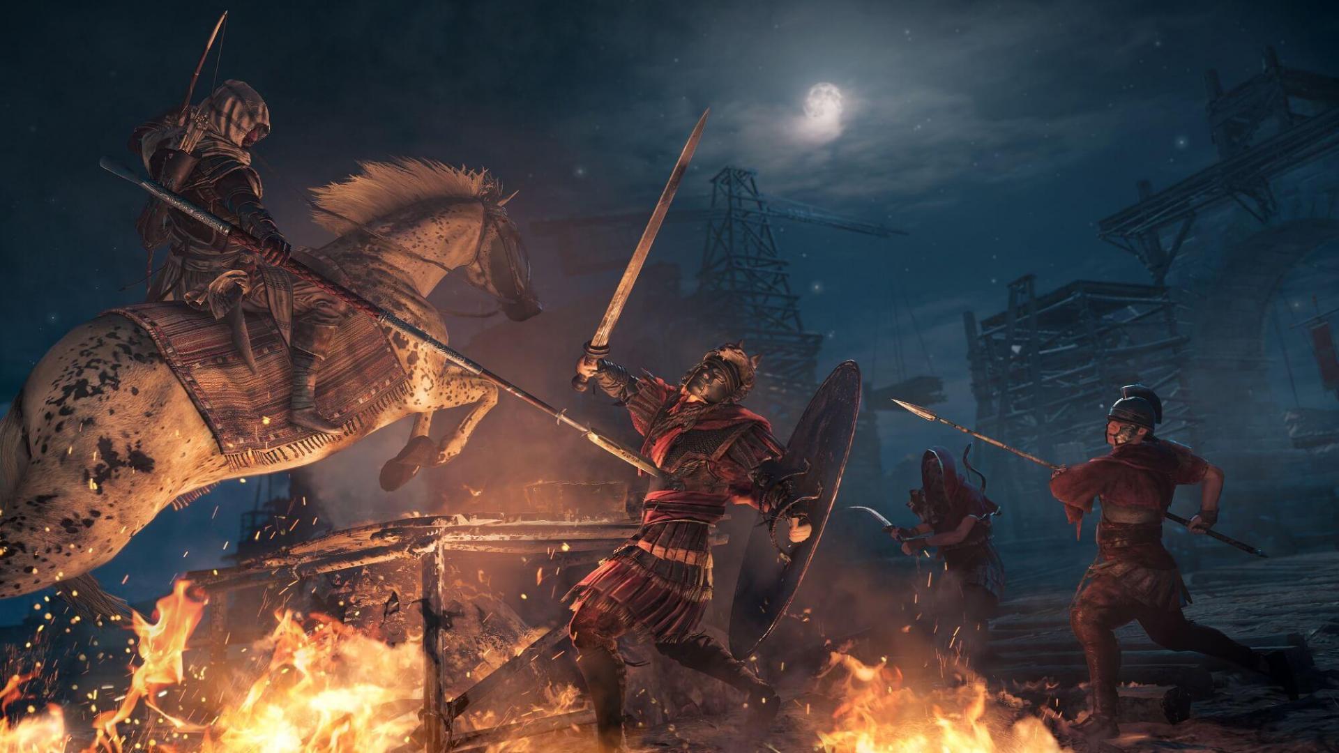 Assassin's Creed: Origins сопротивляется пиратам уже неделю