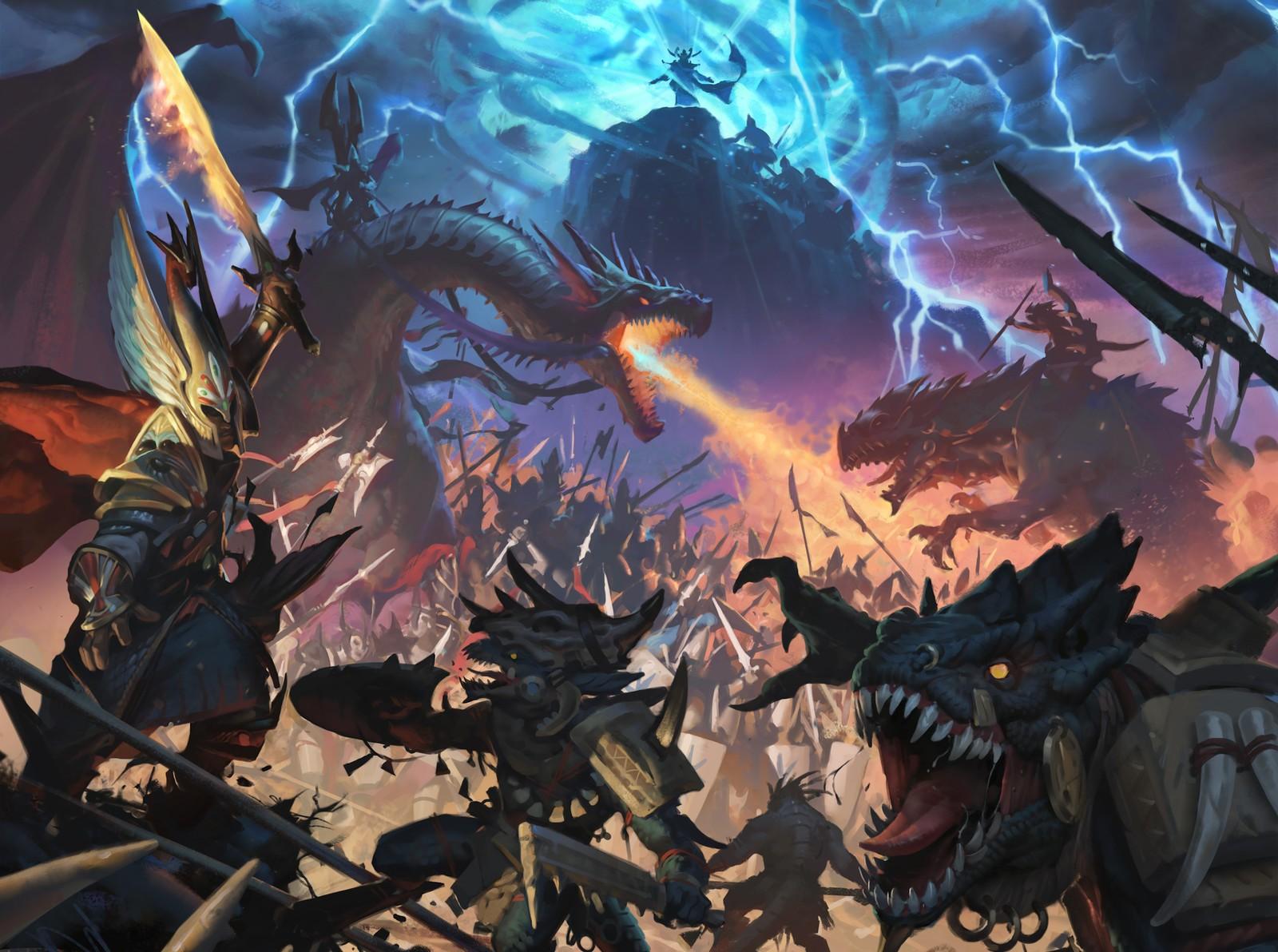 Огромная кампания, в которой объединяться 2 части Total War: Warhammer будет включать 117 фракций