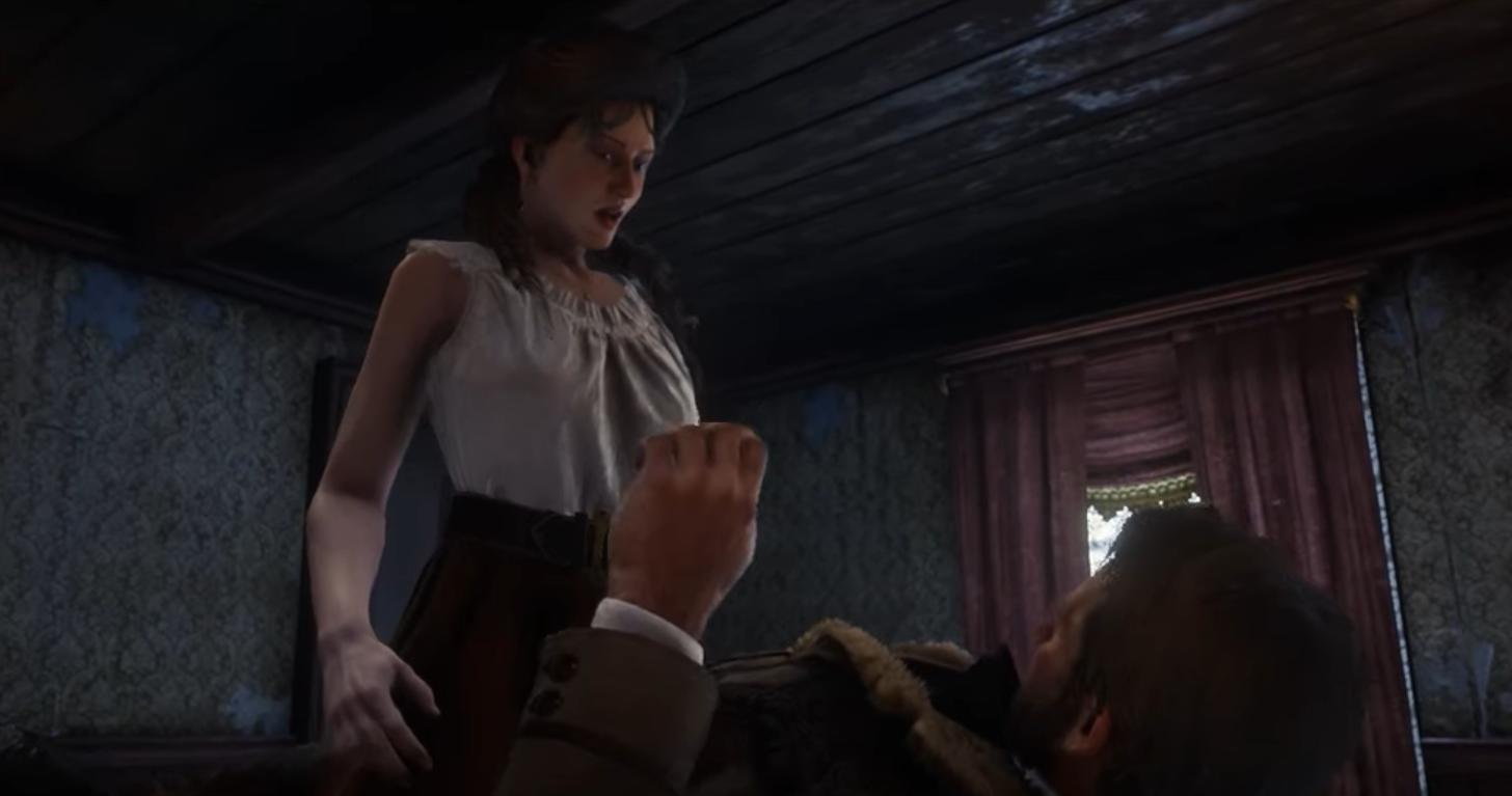 В Red Dead Redemption 2 теперь можно заняться сексом с проституткой