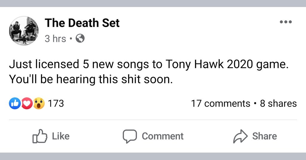 В ближайшее время состоится анонс новой части Tony Hawk